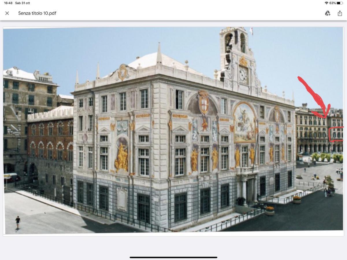 제노바 Palazzo San Giorgio 아파트 외부 사진